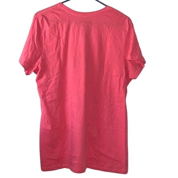 Positivitees Red Graphic Tee Shirt XL 100% Cotton "Stop And Smell The Roses" Pri - Picture 6 of 8